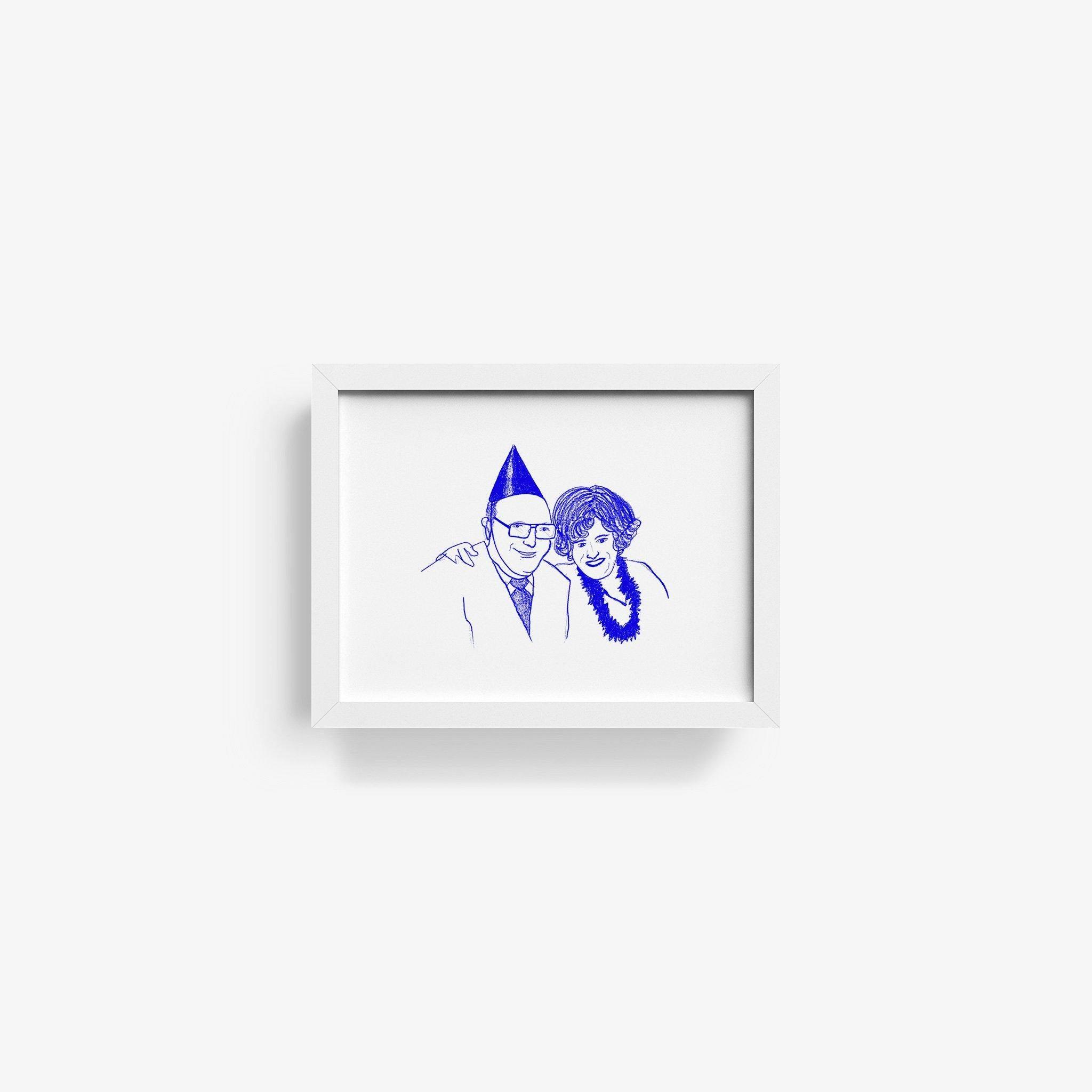 Frank & Inez, New Year's Eve, Print  by  Frank & Inez, New Year's Eve Tappan