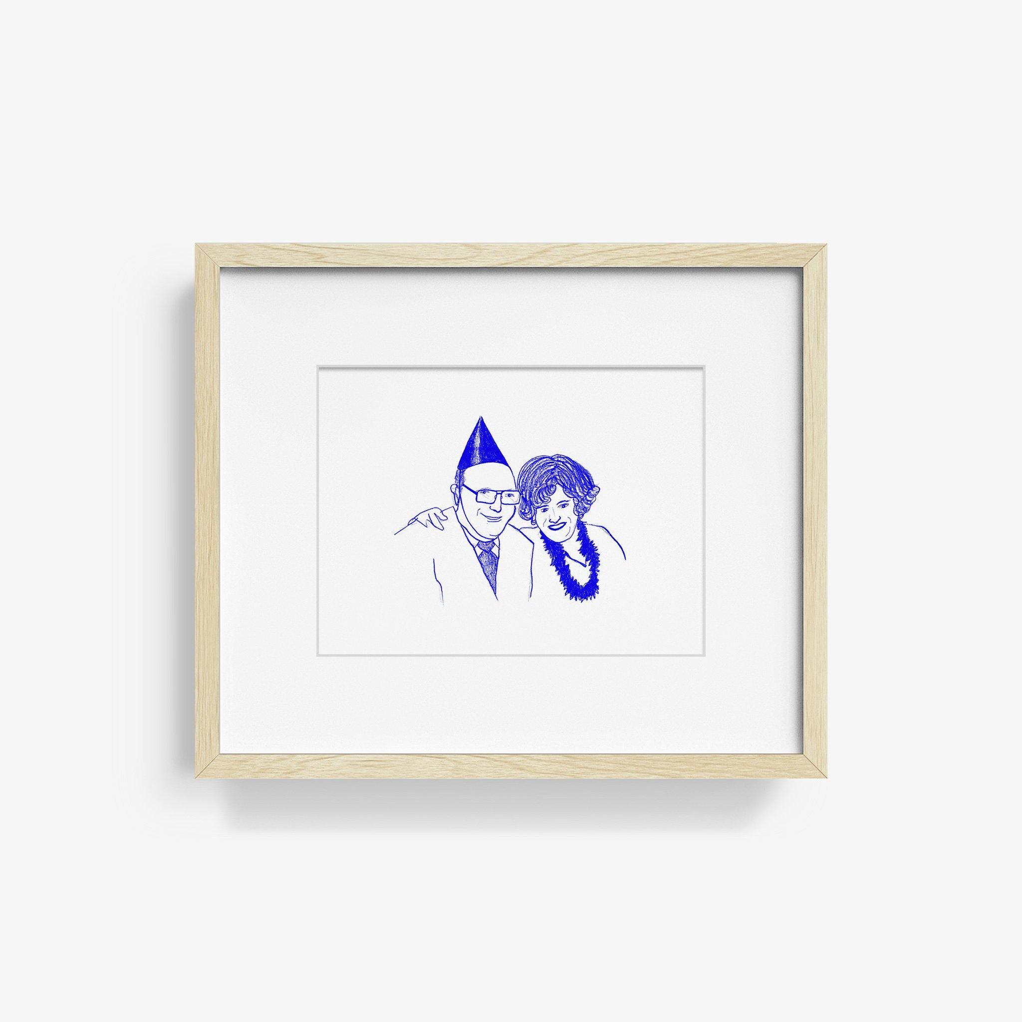 Frank & Inez, New Year's Eve, Print  by  Frank & Inez, New Year's Eve Tappan