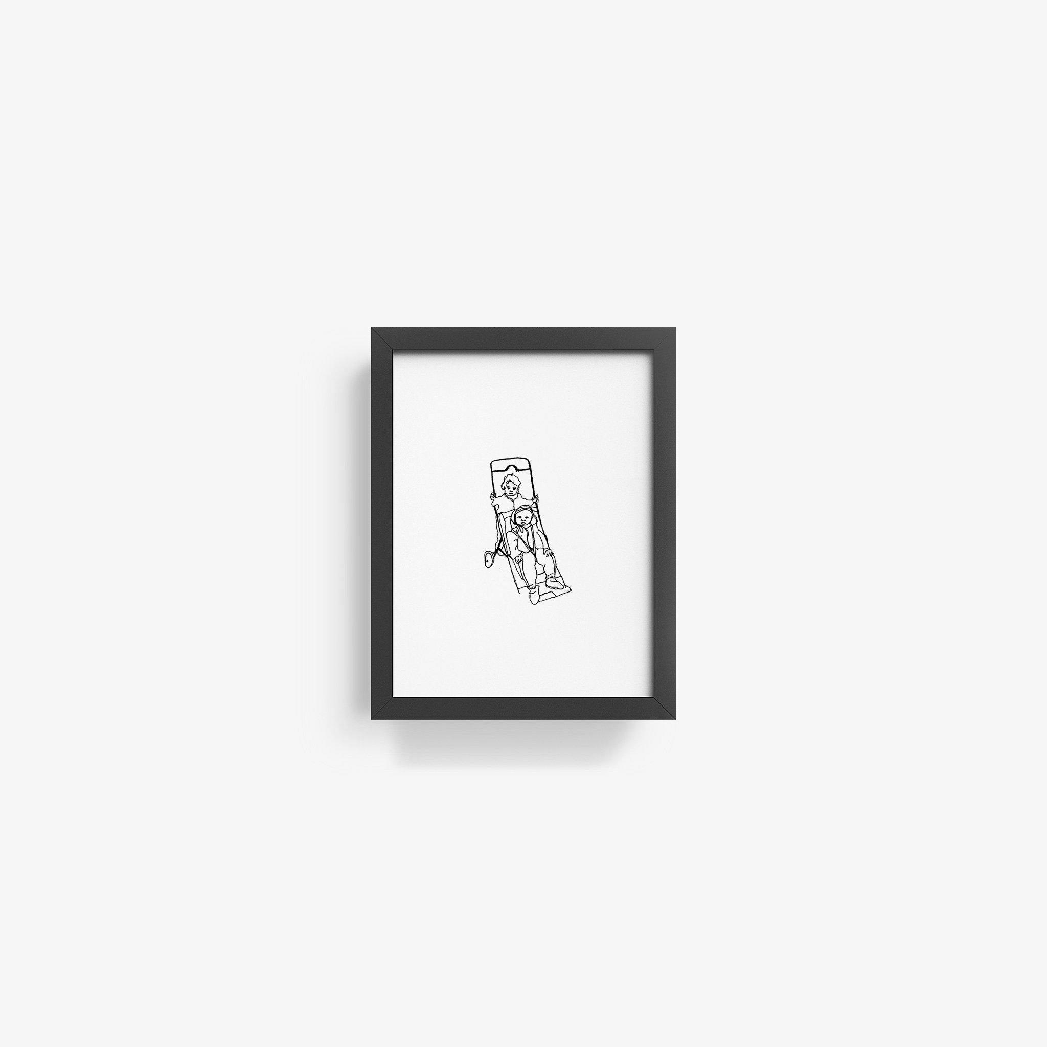 Pushing Bubba, Print  by  Pushing Bubba Tappan