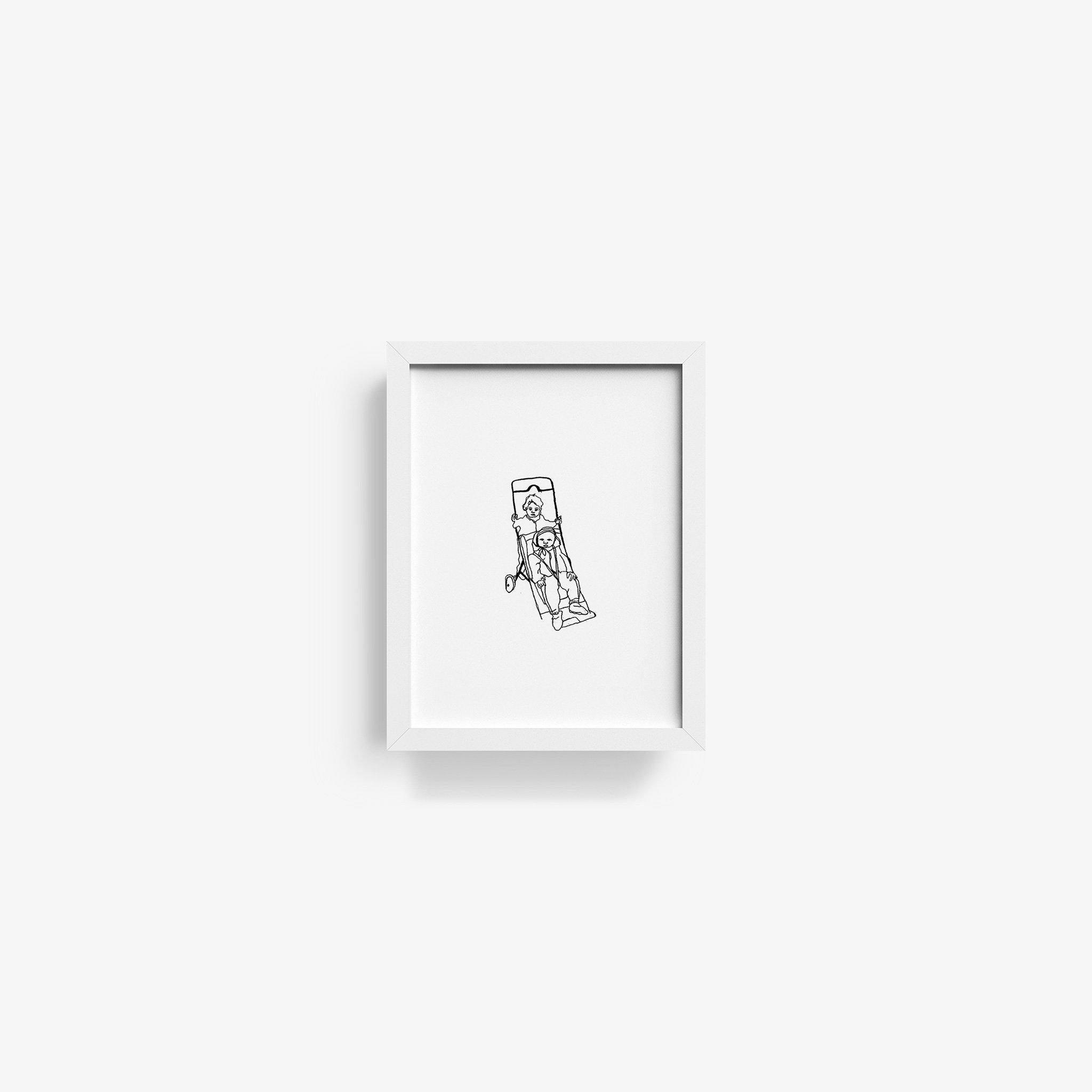 Pushing Bubba, Print  by  Pushing Bubba Tappan