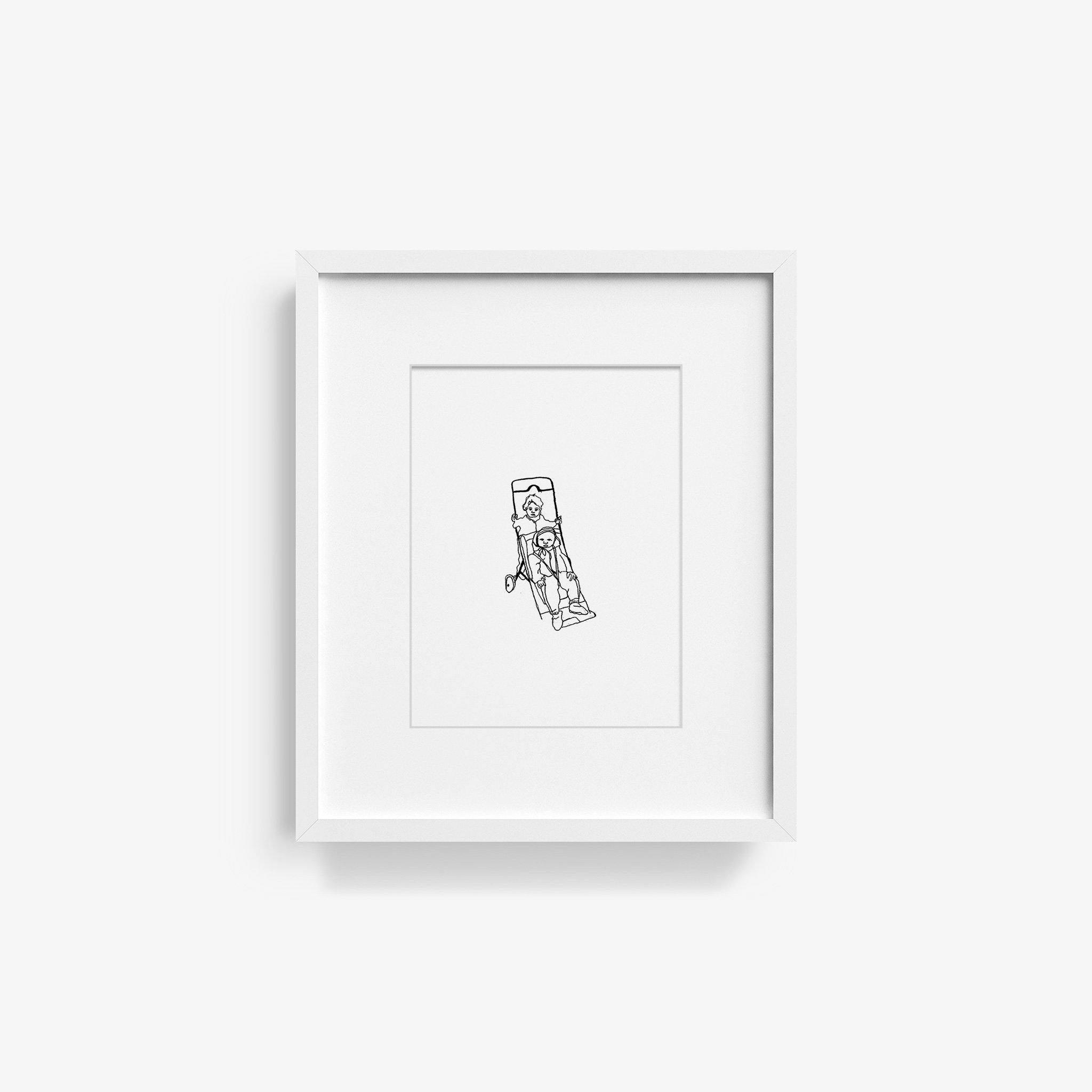 Pushing Bubba, Print  by  Pushing Bubba Tappan