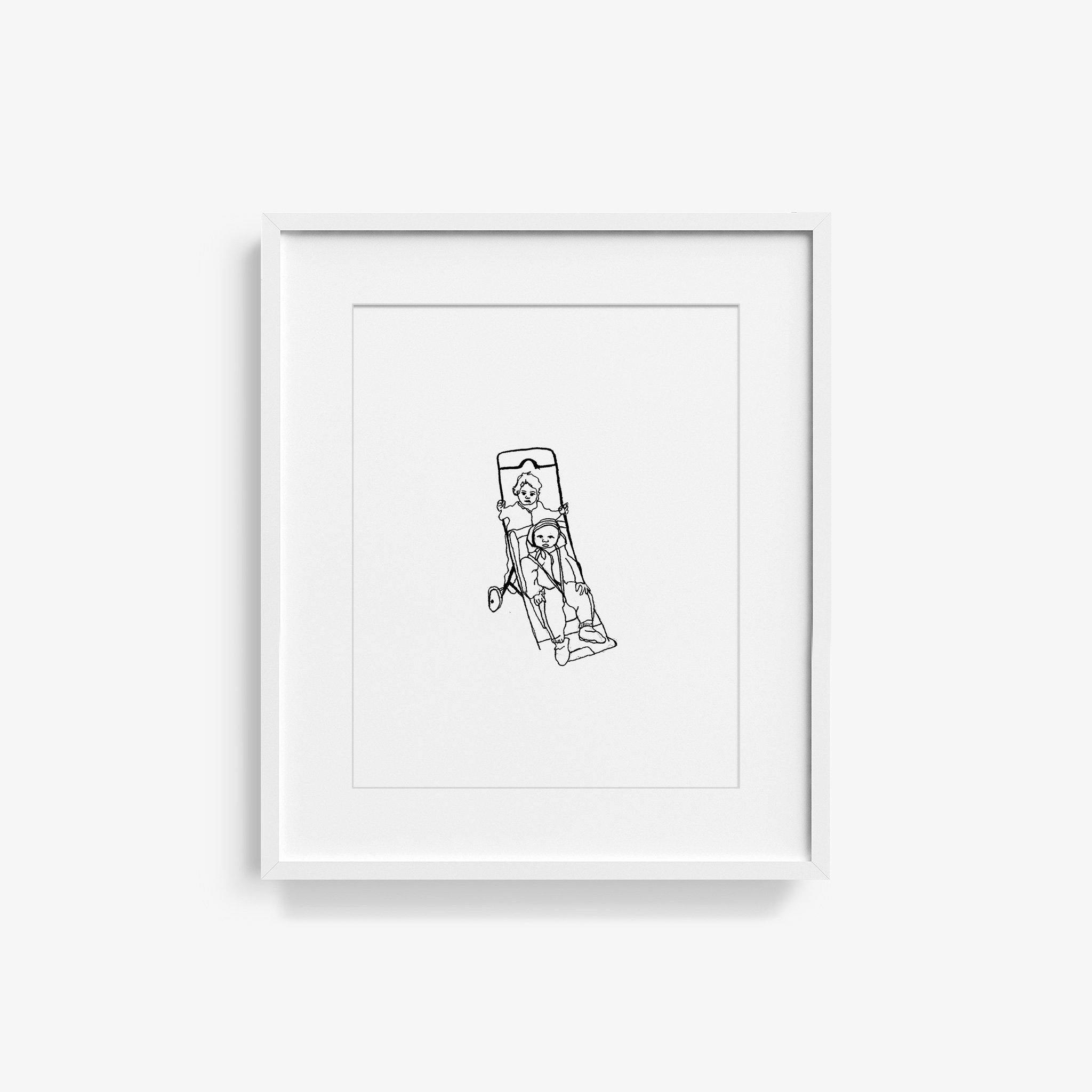 Pushing Bubba, Print  by  Pushing Bubba Tappan