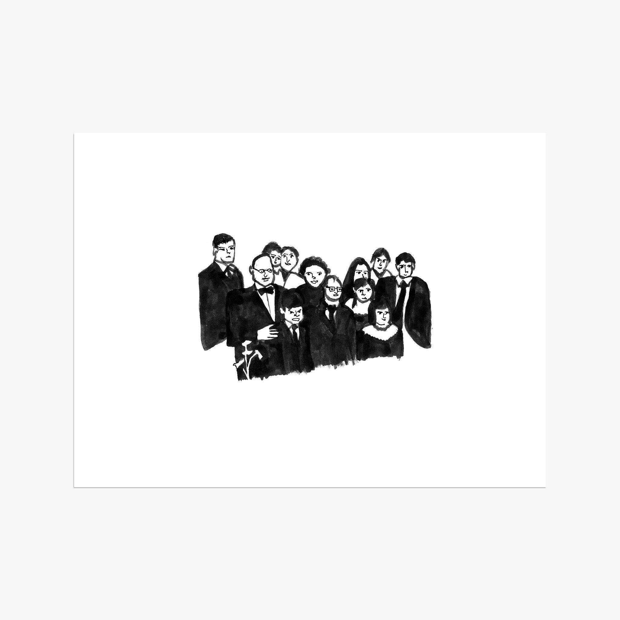 The Cousins, Print  by  The Cousins Tappan