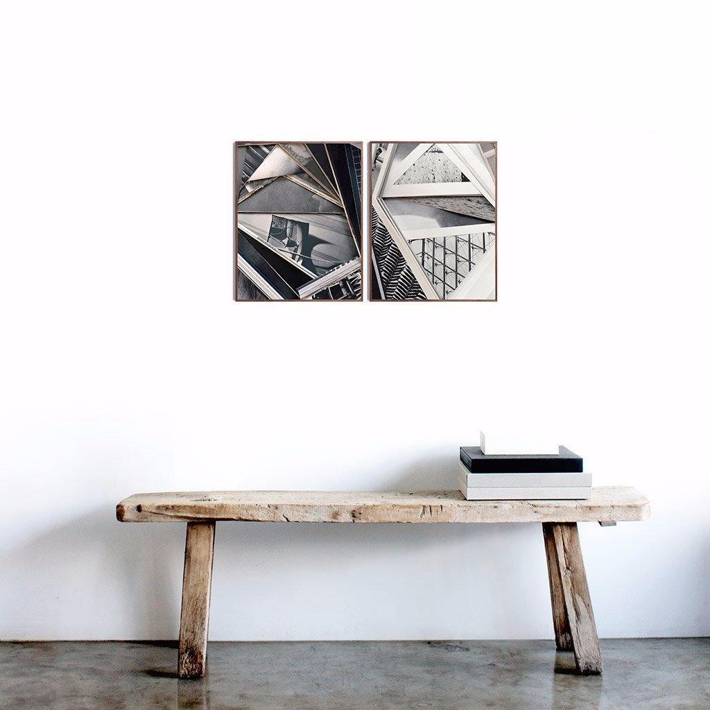 Blacks and Whites Diptych, Photograph  by  Blacks and Whites Diptych Tappan