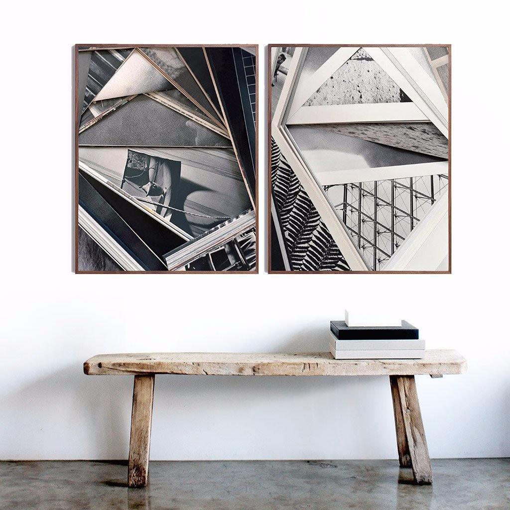 Blacks and Whites Diptych, Photograph  by  Blacks and Whites Diptych Tappan