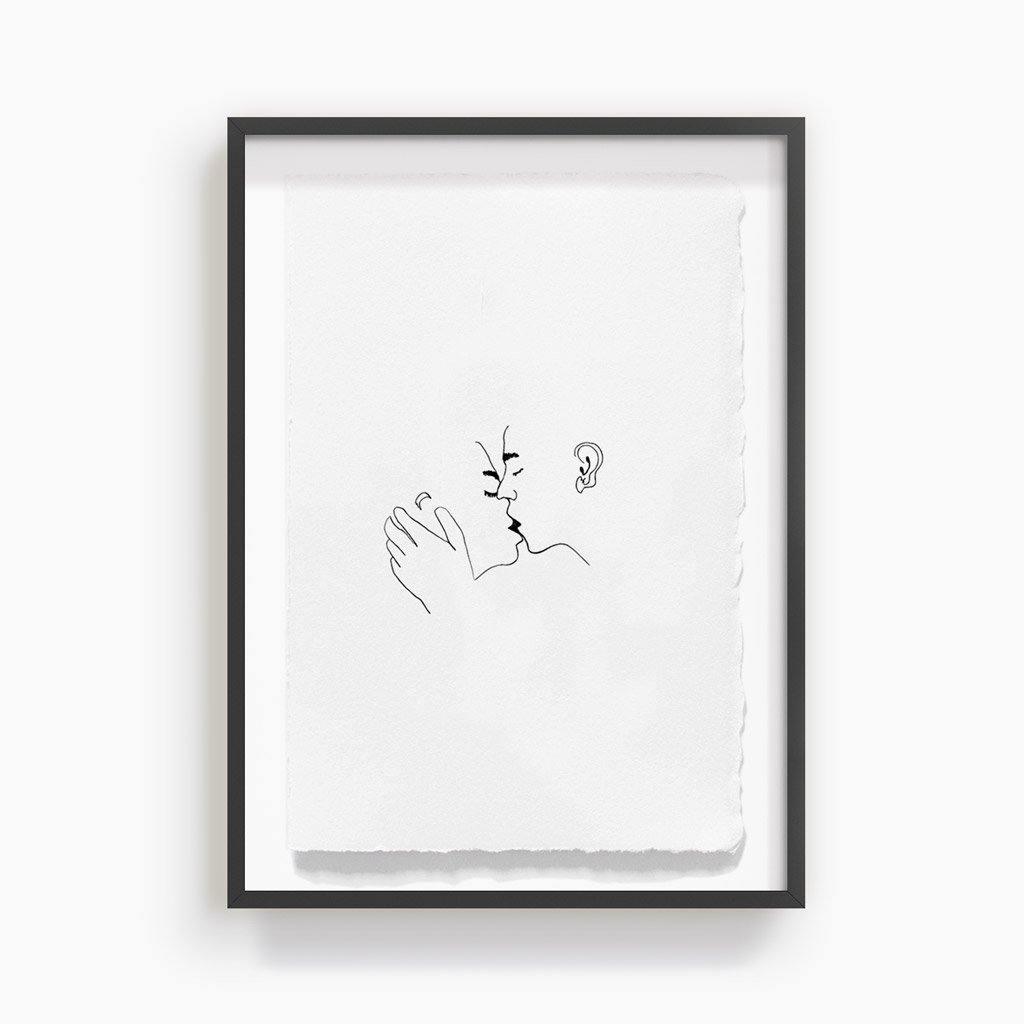 Kiss 4, Print  by  Kiss 4 Tappan