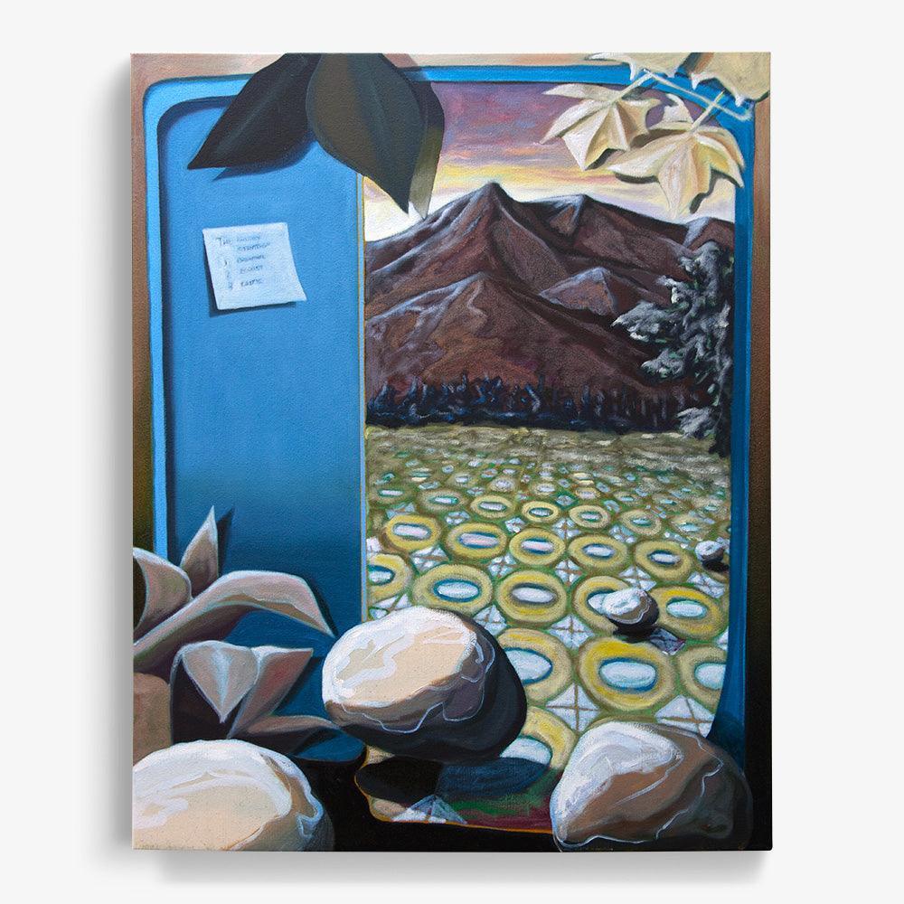 Painting by Mathew Tucker