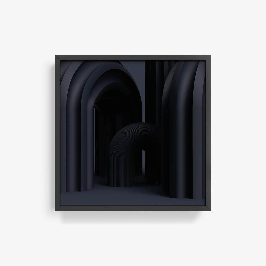 Black Iris I, Print  by  Black Iris I Tappan