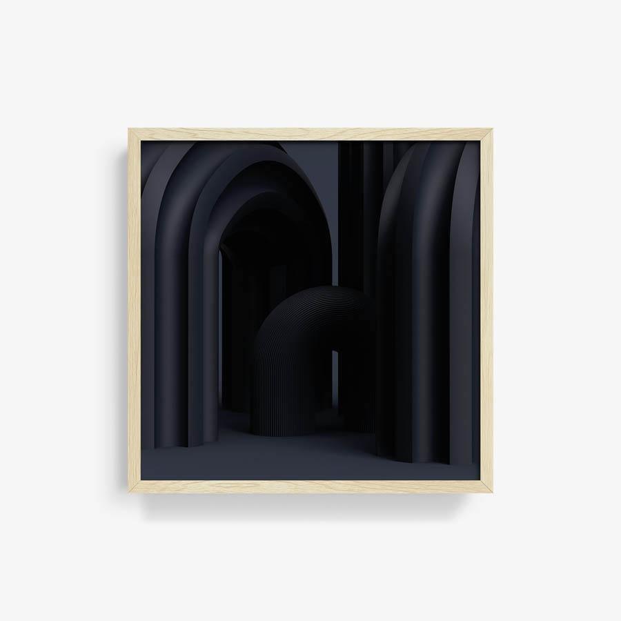 Black Iris I, Print  by  Black Iris I Tappan