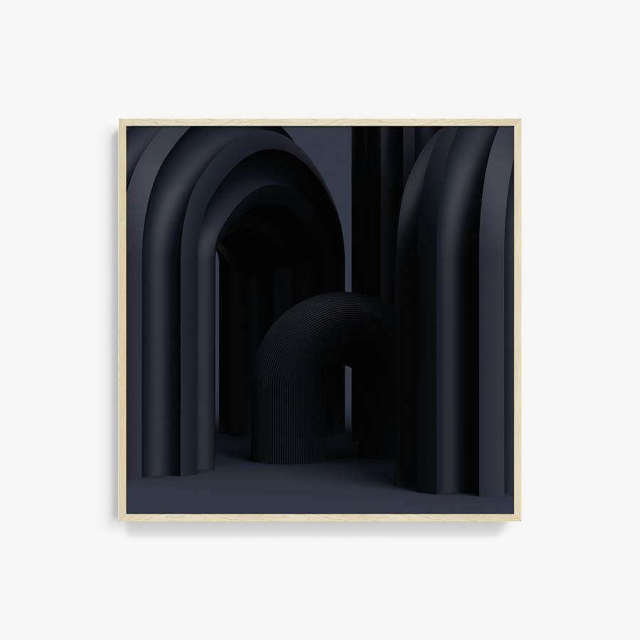 Black Iris I, Print  by  Black Iris I Tappan