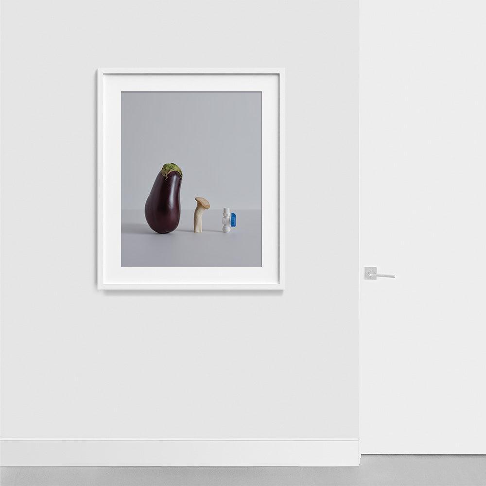 EGGPLANT, MUSHROOM, VALVE , Photograph by EGGPLANT, MUSHROOM, VALVE Tappan