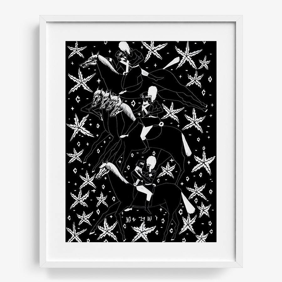 Equus Cosmica, Print  by  Equus Cosmica Tappan
