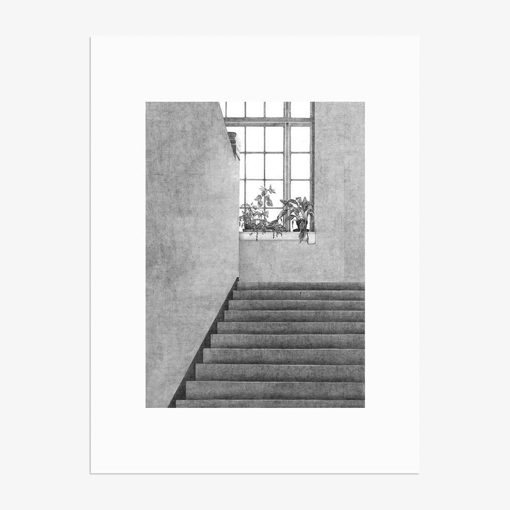 Stairs 1, Print  by  Stairs 1 Tappan