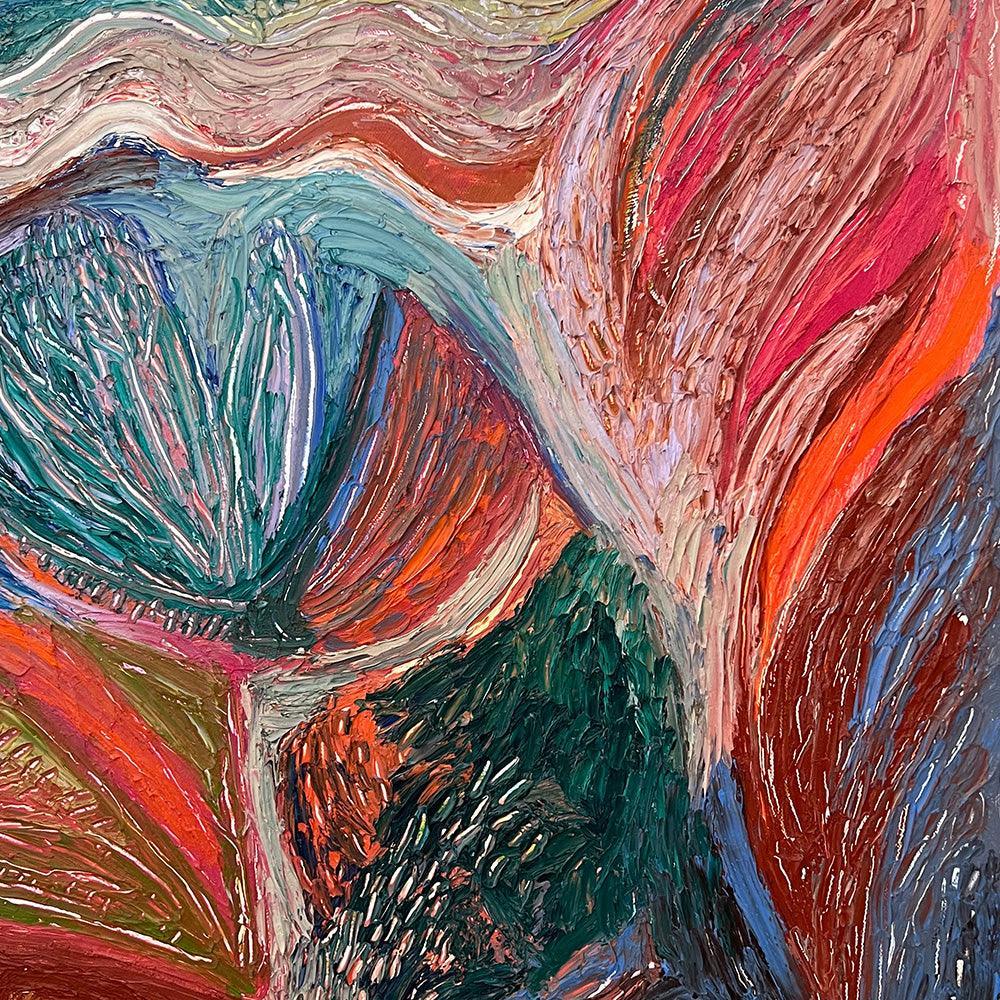 Painting by Hannah Carrick