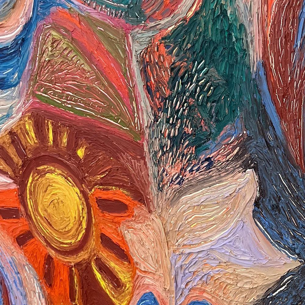 Painting by Hannah Carrick