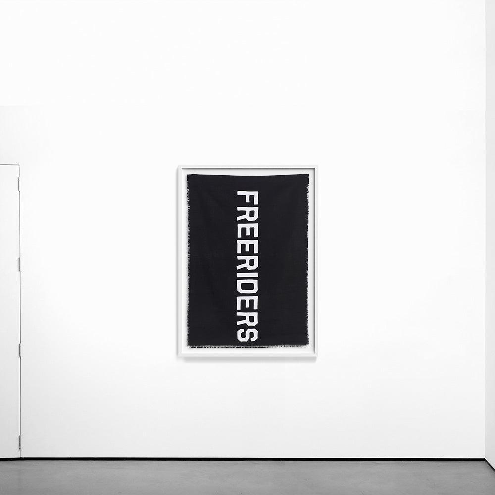 Freeriders Black , Textile by Freeriders Black Tappan