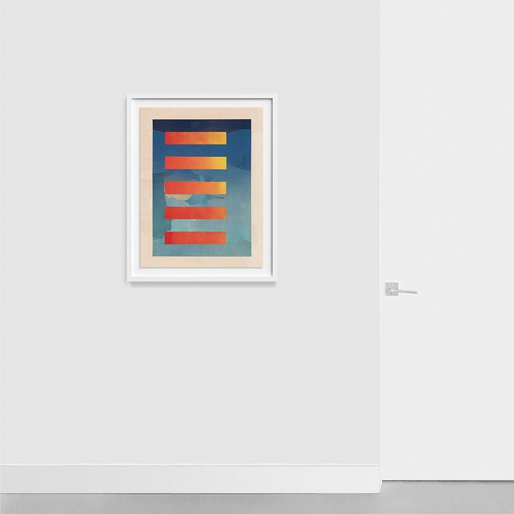 Gradiance #5 , Print by Gradiance #5 Tappan
