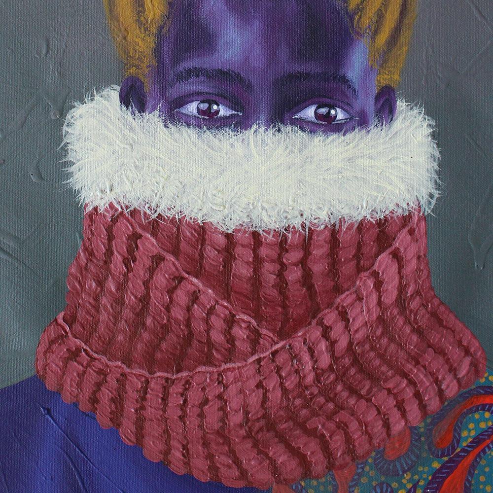Painting by Qhamanande Maswana