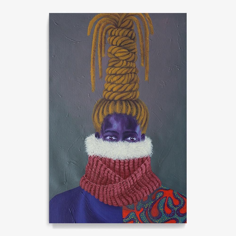 Painting by Qhamanande Maswana