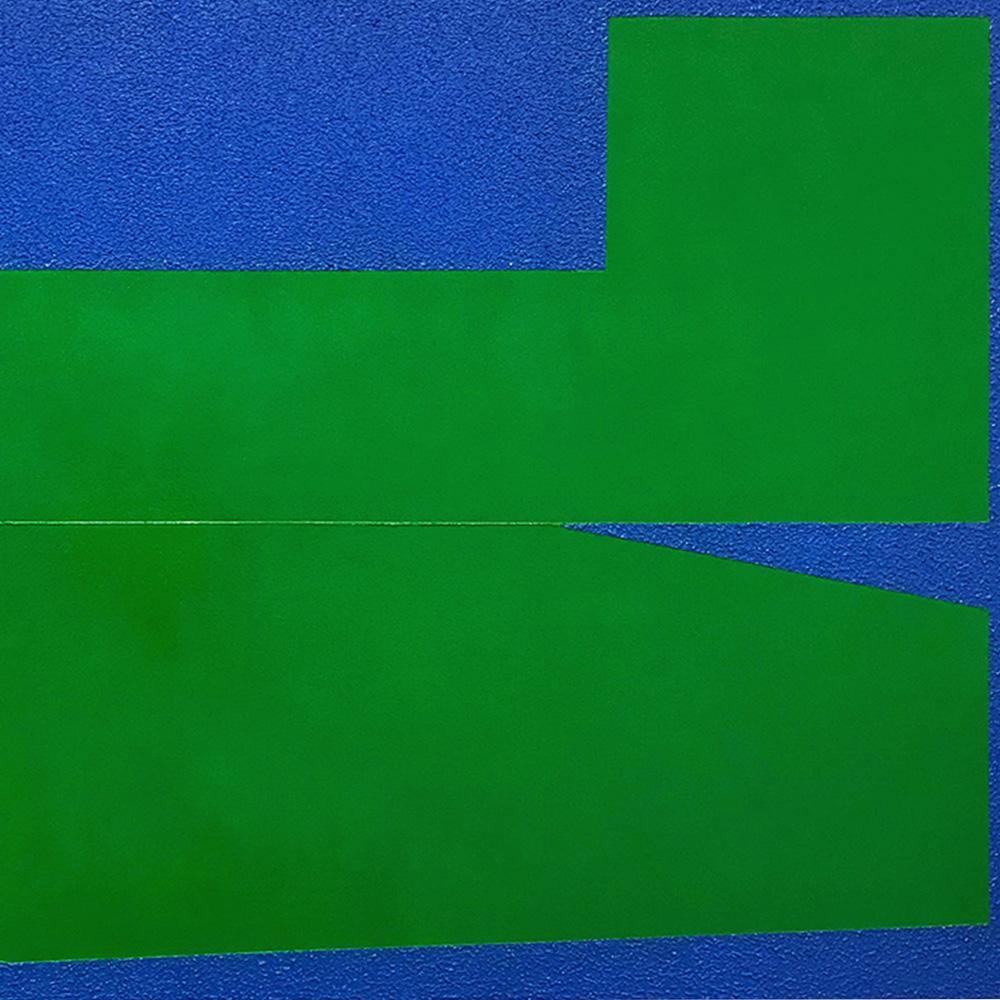 Green on Blue I, Painting  by  Green on Blue I Tappan