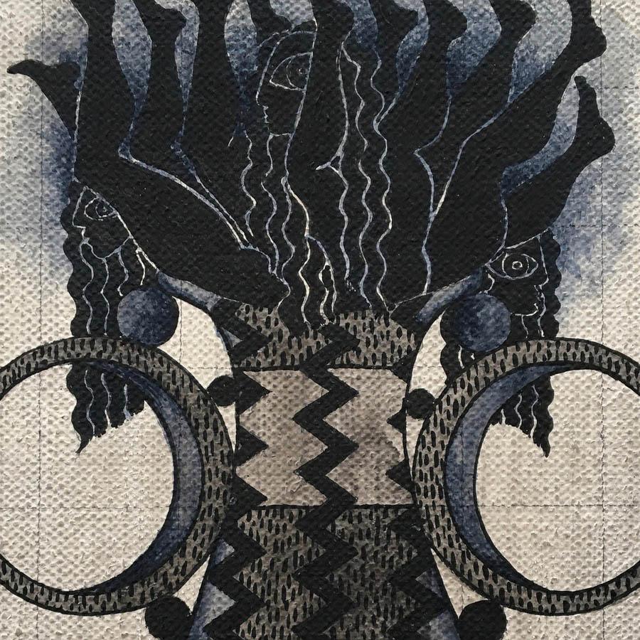 Painting by Helen Rebekah Garber