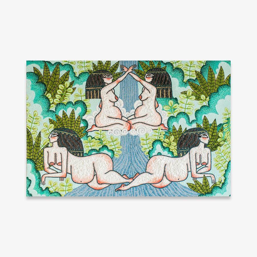 Sentinel Spring Mothers, Painting  by  Sentinel Spring Mothers Tappan