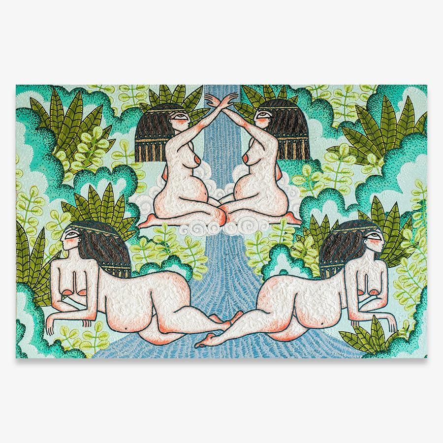 Sentinel Spring Mothers, Painting  by  Sentinel Spring Mothers Tappan