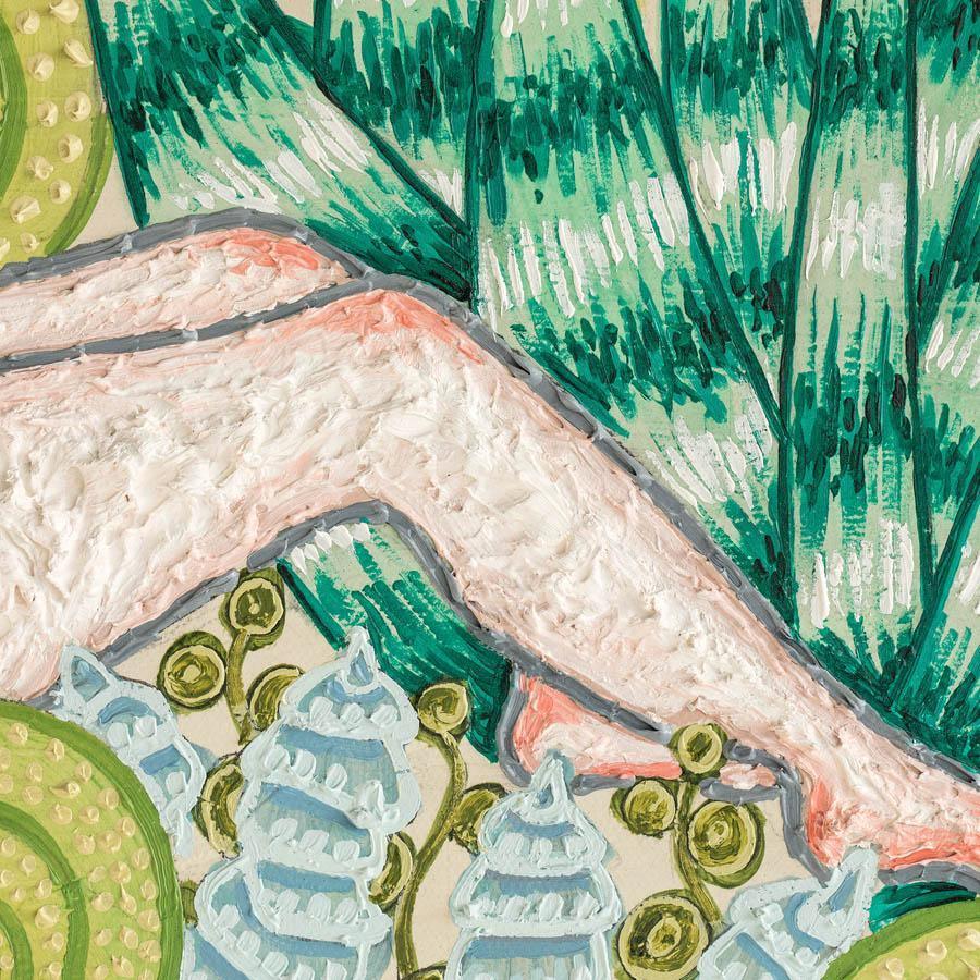 Painting by Helen Rebekah Garber