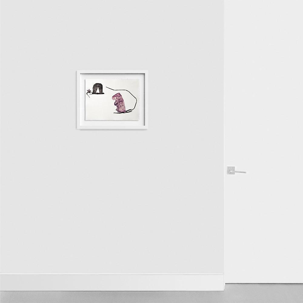 Hunched Woman With Star