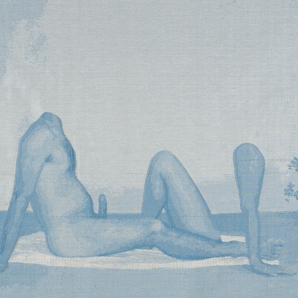 I thought you'd feel warm after the swim, Textile  by  I thought you'd feel warm after the swim Tappan