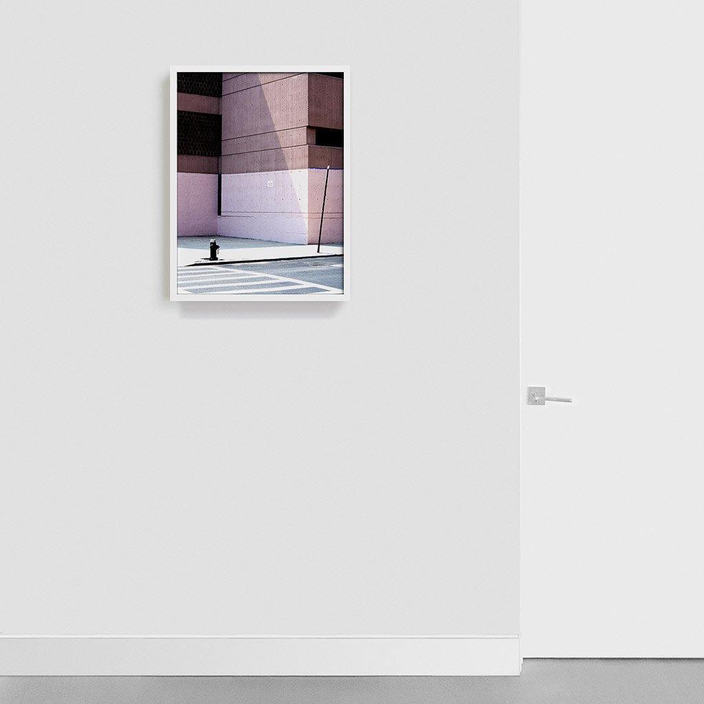 New York Wall Pink, Photograph  by  New York Wall Pink Tappan