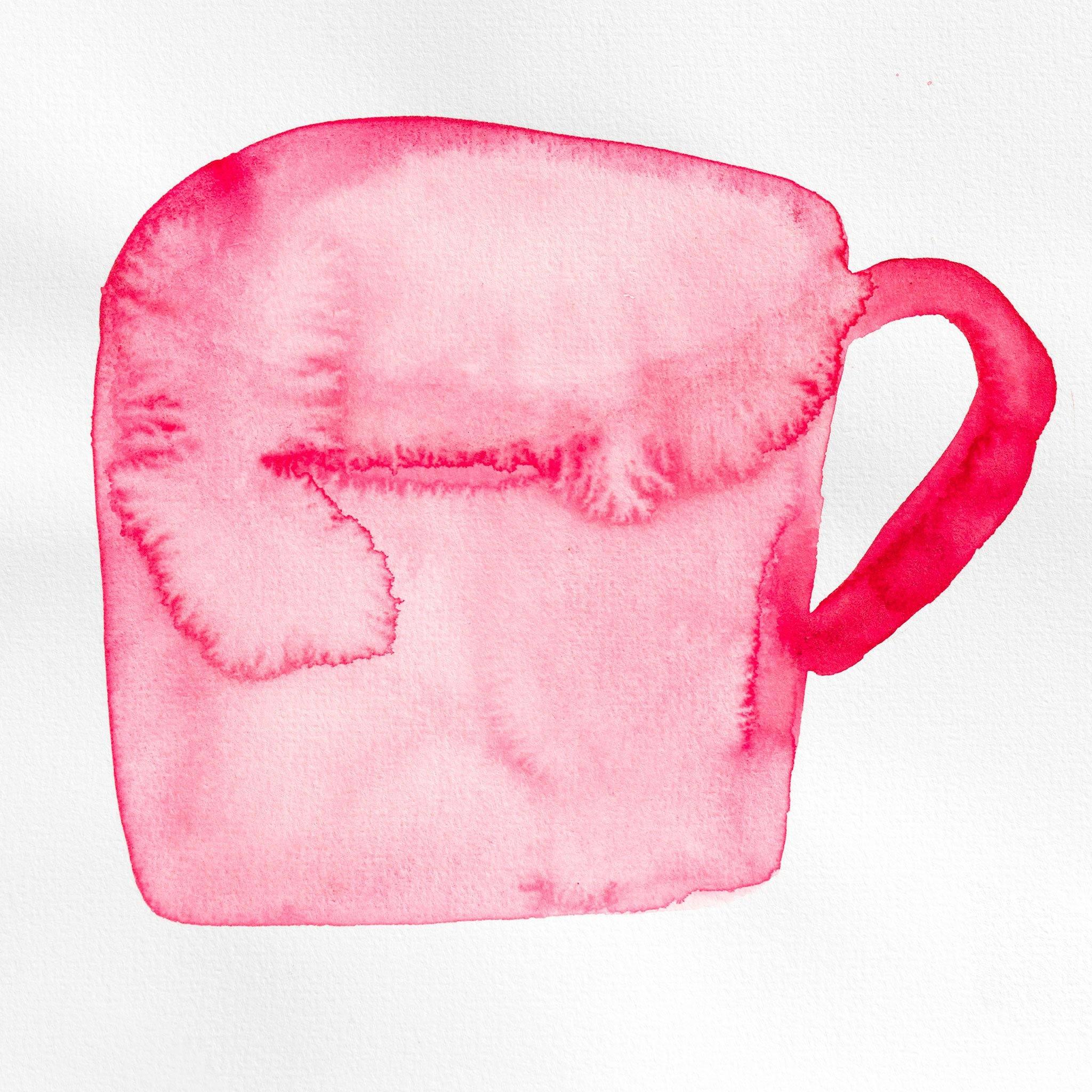 Tea Vessel 09, Original Work on Paper  by  Tea Vessel 09 Tappan