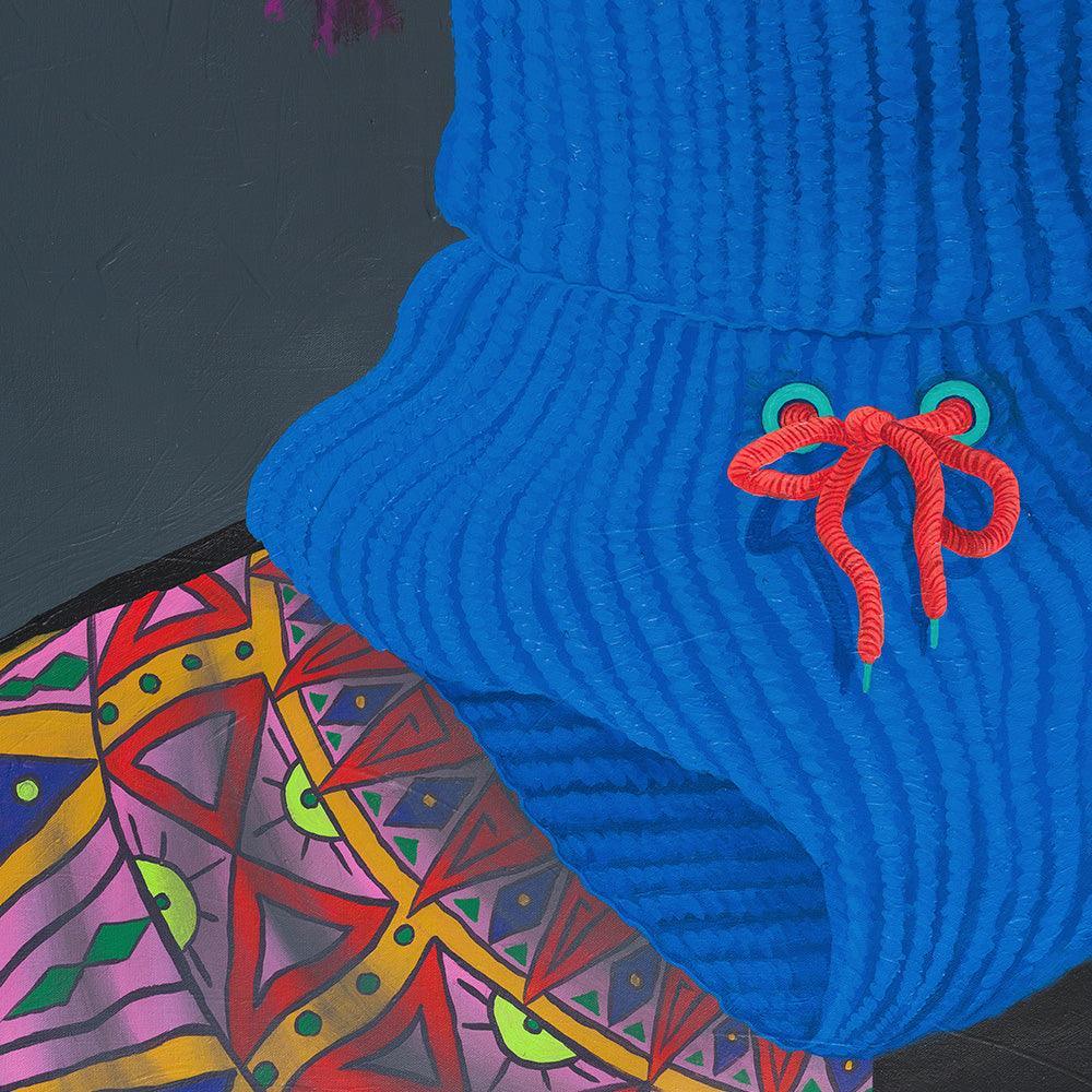 Painting by Qhamanande Maswana