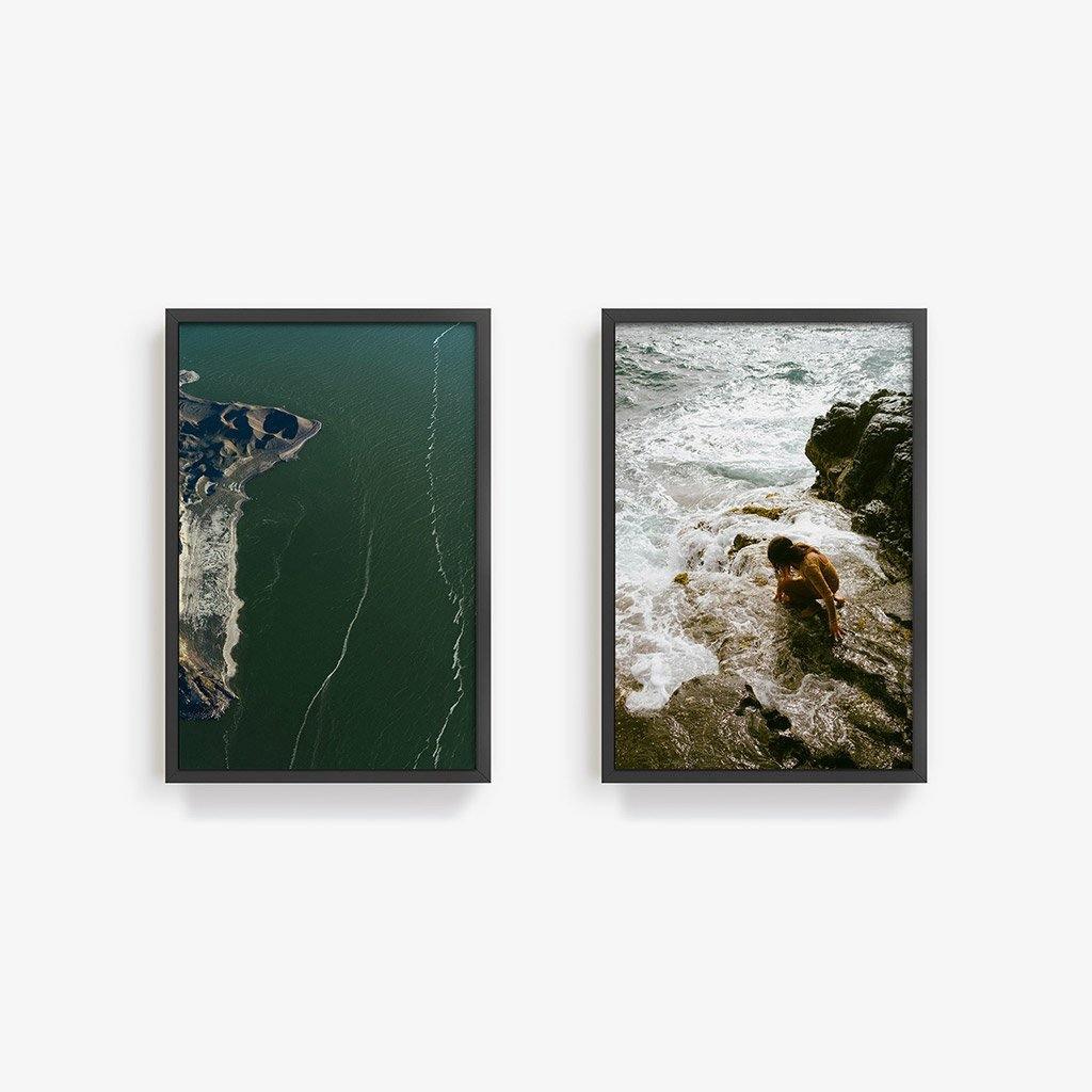 Mono Lake & Côte Est | Diptych, Photograph  by  Mono Lake & Côte Est | Diptych Tappan