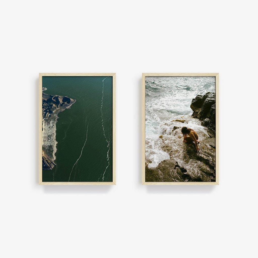 Mono Lake & Côte Est | Diptych, Photograph  by  Mono Lake & Côte Est | Diptych Tappan