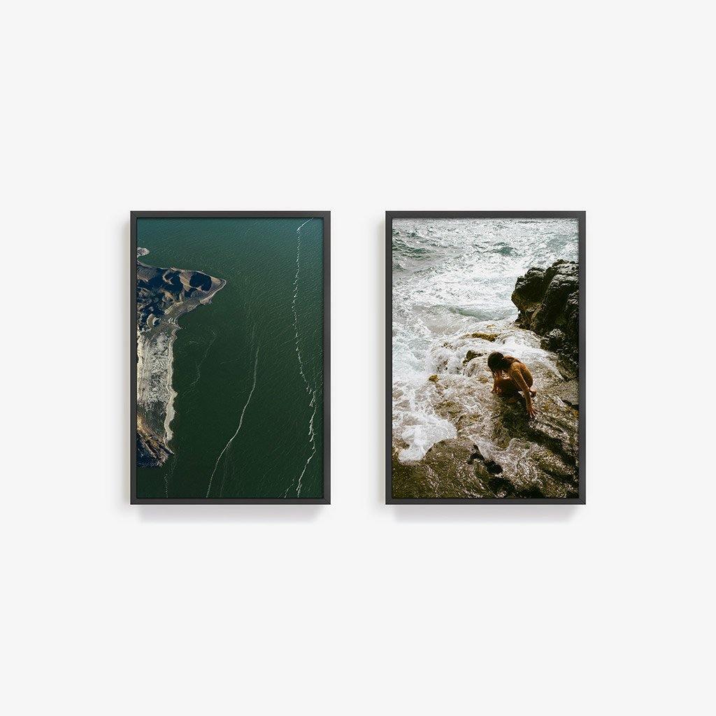 Mono Lake & Côte Est | Diptych, Photograph  by  Mono Lake & Côte Est | Diptych Tappan