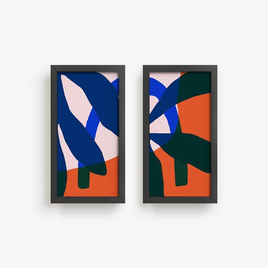 Algae 02 | Diptych, Print  by  Algae 02 | Diptych Tappan