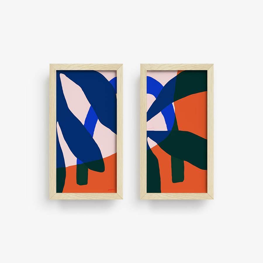 Algae 02 | Diptych, Print  by  Algae 02 | Diptych Tappan