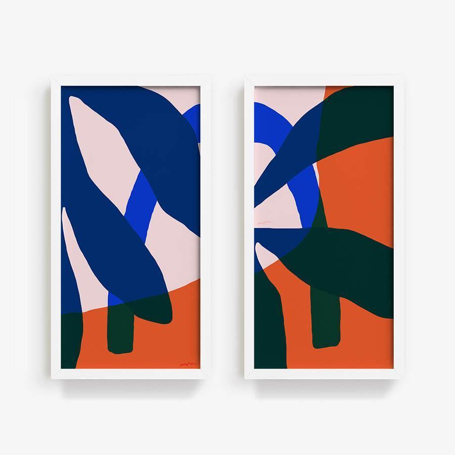 Algae 02 | Diptych, Print  by  Algae 02 | Diptych Tappan