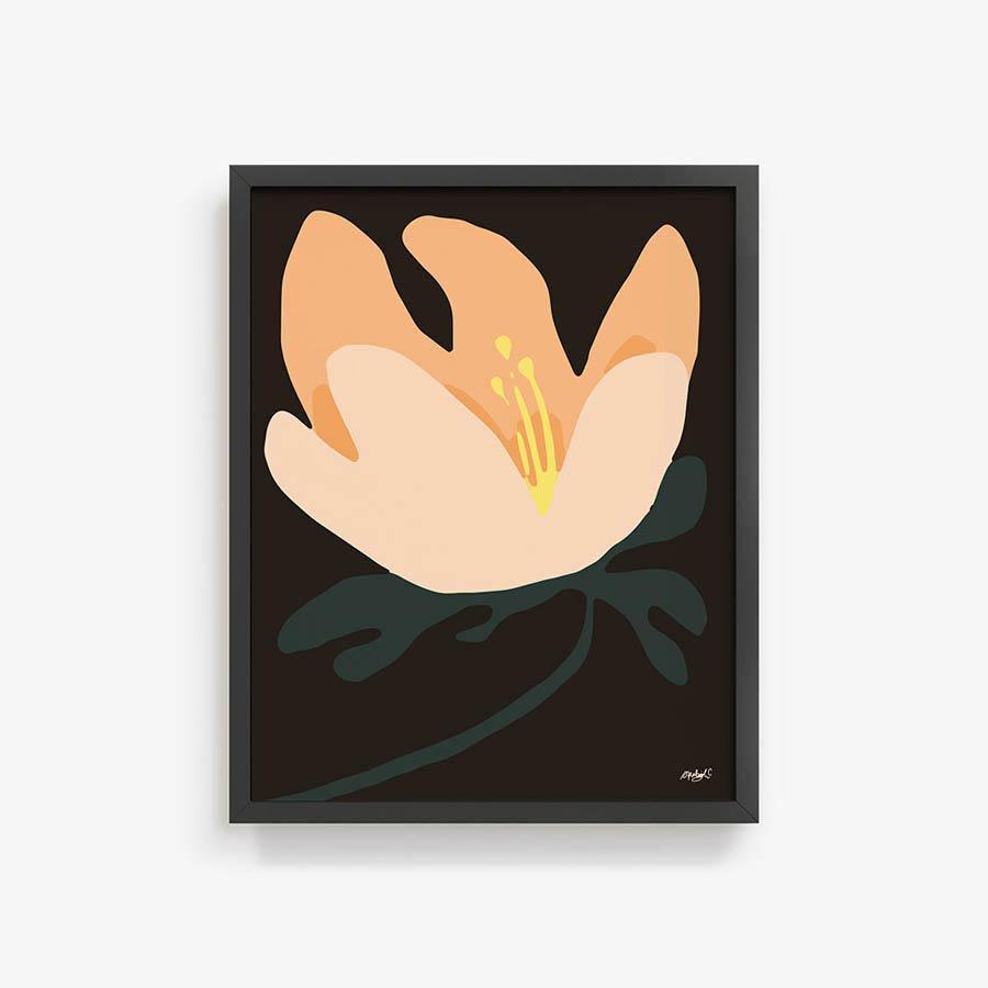 Melancholy Bloom, Print  by  Melancholy Bloom Tappan