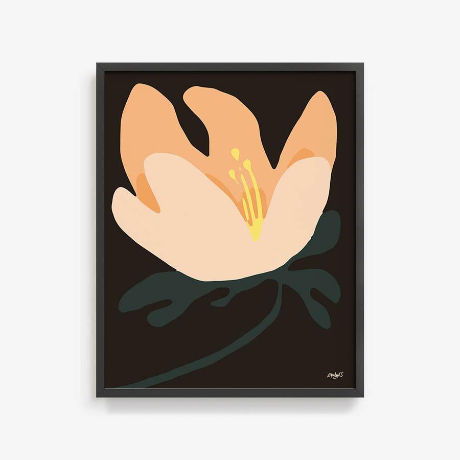 Melancholy Bloom, Print  by  Melancholy Bloom Tappan