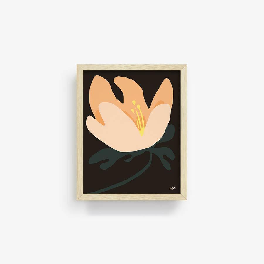 Melancholy Bloom, Print  by  Melancholy Bloom Tappan