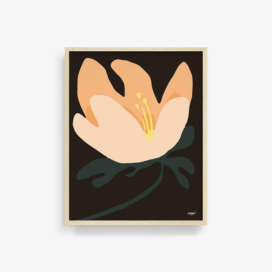 Melancholy Bloom, Print  by  Melancholy Bloom Tappan