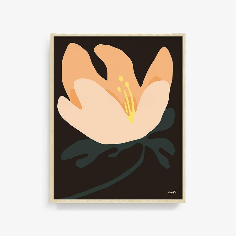 Melancholy Bloom, Print  by  Melancholy Bloom Tappan