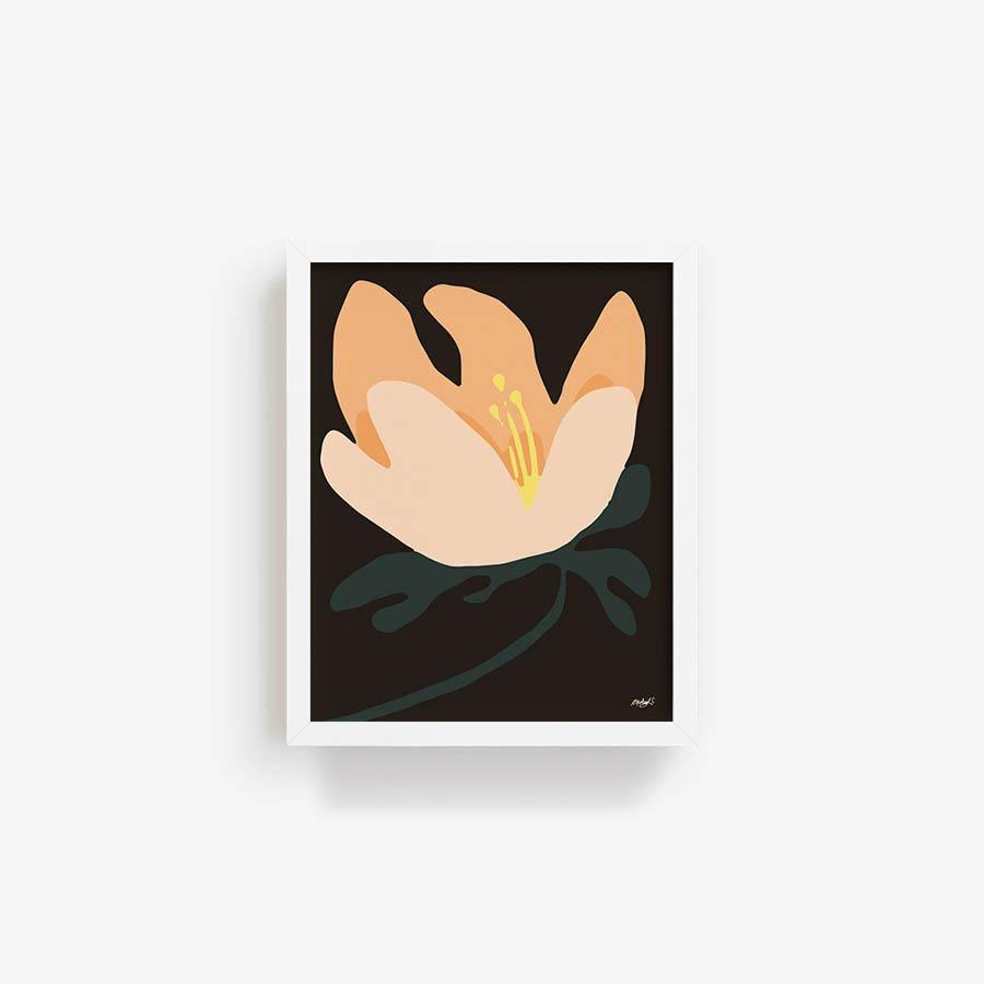 Melancholy Bloom, Print  by  Melancholy Bloom Tappan