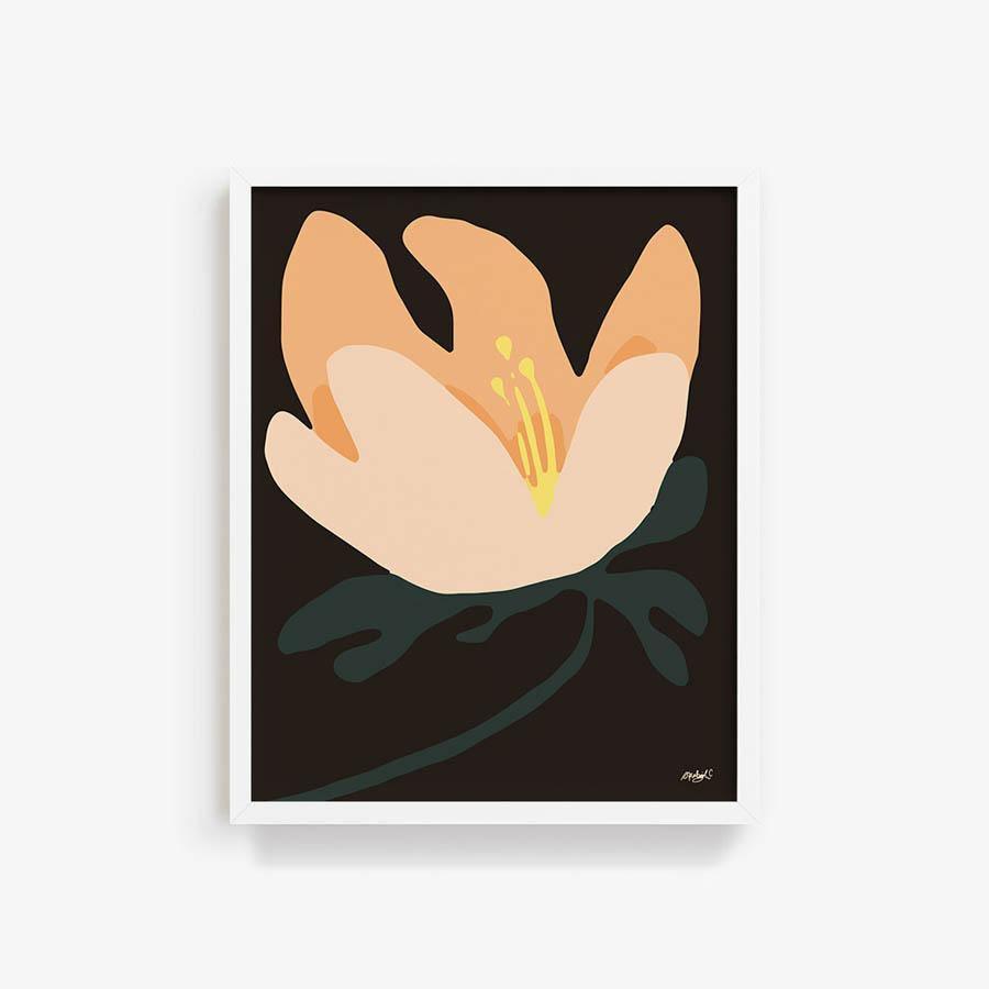 Melancholy Bloom, Print  by  Melancholy Bloom Tappan