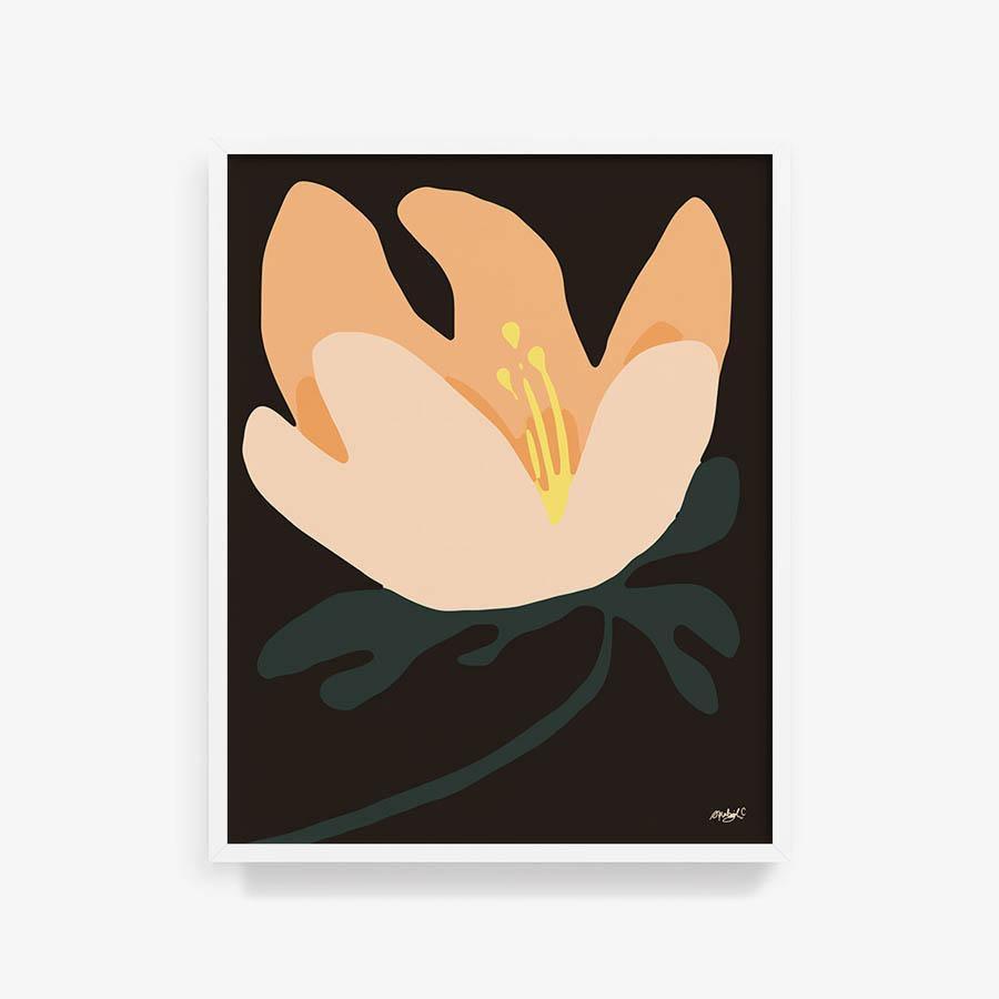 Melancholy Bloom, Print  by  Melancholy Bloom Tappan