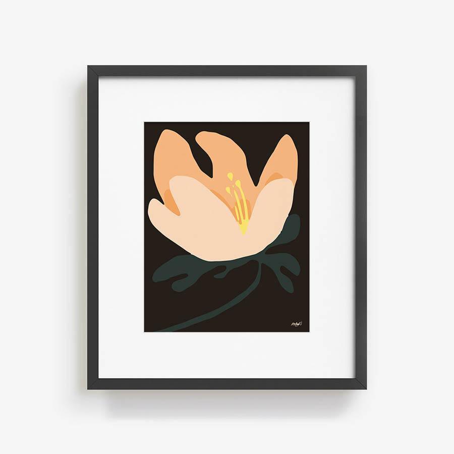 Melancholy Bloom, Print  by  Melancholy Bloom Tappan