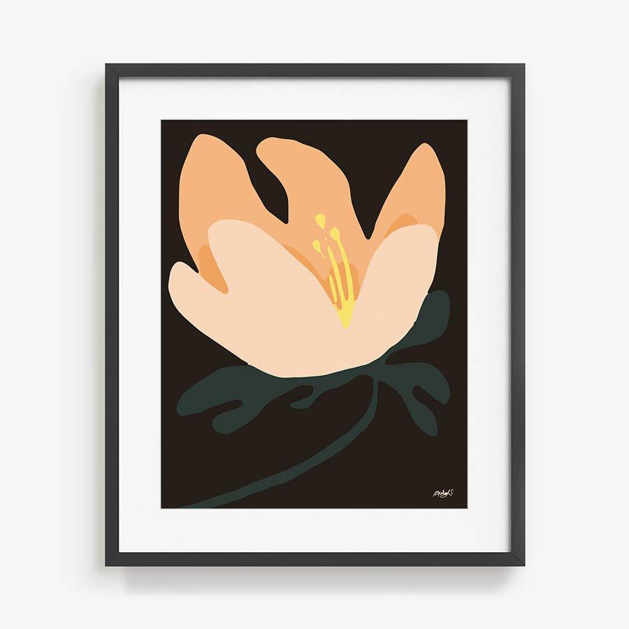 Melancholy Bloom, Print  by  Melancholy Bloom Tappan