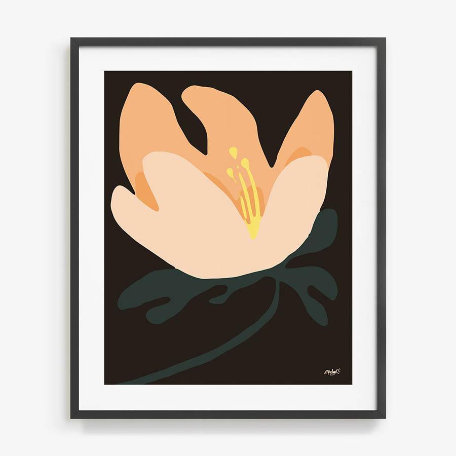 Melancholy Bloom, Print  by  Melancholy Bloom Tappan